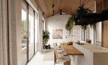 Bohemian Luxury Freehold Villa with European Construction Standards in Natural Ubud