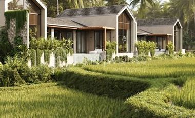 Bohemian Luxury Freehold Villa with European Construction Standards in Natural Ubud