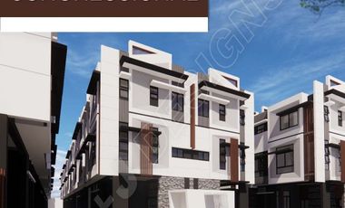 3 Storey Townhouse For sale with 3 Bedroom in Edsa Congressional Quezon City PH2853