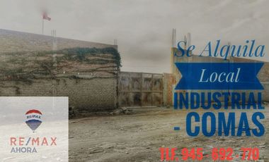 Alquiler De Local Industrial En Chacra Cerro Trapiche-Comas