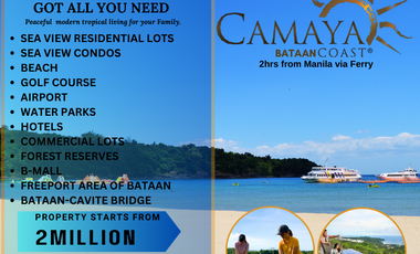 Camaya Coast Bataan Breathtaking Oceanfront Residences