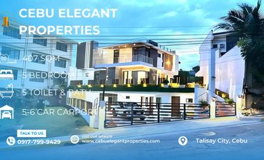 Exquisite 5-Bedroom, 3-Level House with Roof Deck and Pool in, Talisay City, Cebu