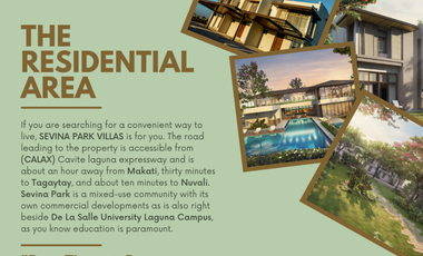 Green Townhome Sevina Park Binan Laguna