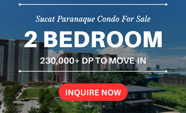 Discounted 2 Bedroom 32sqm RFO Condo For Sale Sucat Paranaque SMDC BLoom