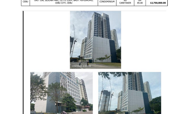 85SQM BANK OWNED UNIT FOR SALE IN SEDONA PARC CEBU CITY