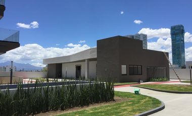 CONJUNTO DE DEPARTAMENTOS JUNTO A ATLIXCAYOTL EN 2 TORRES DE 12 PISOS, DE ESTILO CONTEMPORANEO CON ACABADOS DE LUJO.