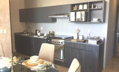 CONJUNTO DE DEPARTAMENTOS JUNTO A ATLIXCAYOTL EN 2 TORRES DE 12 PISOS, DE ESTILO CONTEMPORANEO CON ACABADOS DE LUJO.