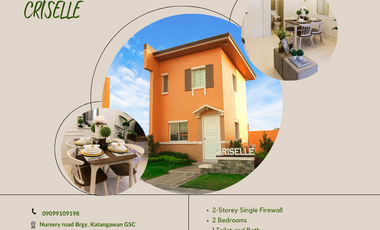 2 Bedrooms CRISELLE VX NON- READY FOR OCCUPANCY