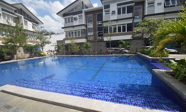 4 BR Vibrant Townhouse with Salt Swimming Pool for Sale in Kaingin Road, Quezon City