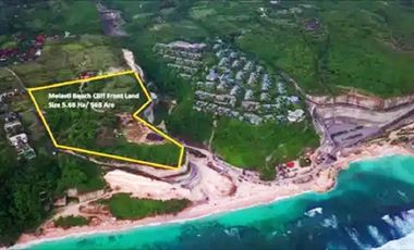 Jual Tanah di Ungasan Bali Luas 56.850 m2 Dekat Pantai Melasti, Ungasan Beach Club Bali