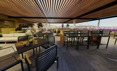 Penthouse de lujo, rooftop privado, jacuzzi, gym, en venta San Miguel de Allende.