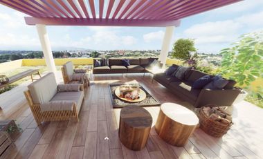 Penthouse de lujo, rooftop privado, jacuzzi, gym, en venta San Miguel de Allende.
