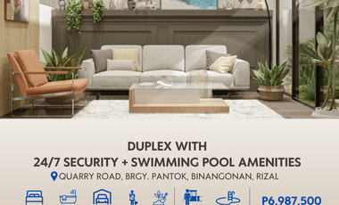 Duplex Units in Aurella Ridge Binangonan, Rizal