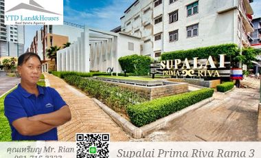 Condo for rent, Supalai Prima Riva Rama 3