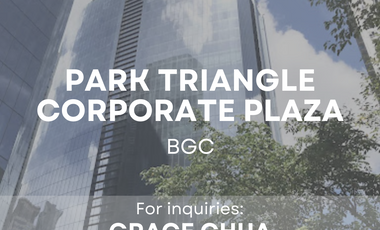 Office Space for Sale in Park Triangle Corporate Plaza, BGC, Taguig