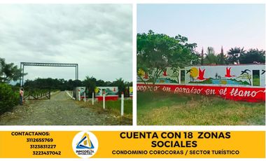 SE VENDE LOTE CONDOMINIO COROCORAS