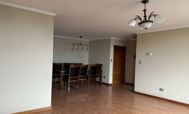 Vendemos en Temuco  amplio departamento frente al Colegio Alemán y al costado de la Clínica Alemana