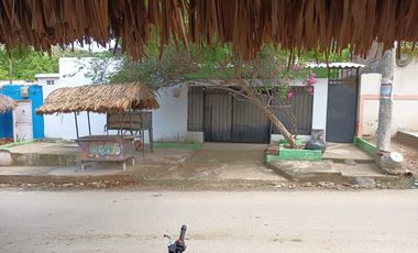 CASA/LOCAL COMERCIAL A UNA CUADRA DE LA PLAYA EN TAGANGA COLOMBIA