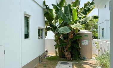 House for sale, Kanasiri Bangna, in Soi ABAC Bangna University, new house, less than 2 years.