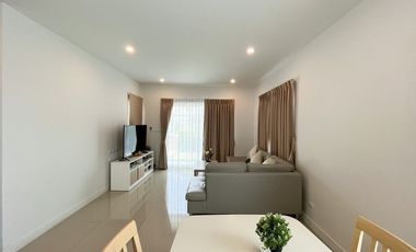 House for sale, Kanasiri Bangna, in Soi ABAC Bangna University, new house, less than 2 years.