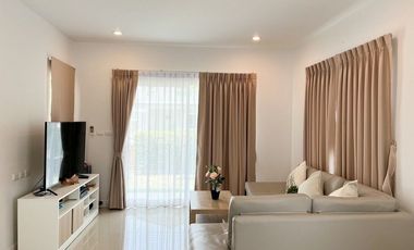 House for sale, Kanasiri Bangna, in Soi ABAC Bangna University, new house, less than 2 years.