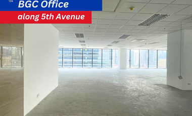 🏢 BGC Office 500+ sqm near High Street, For Lease, Bonifacio Global City