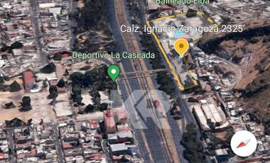 Terreno único de 17,500 metros cuadrados ubicado en Calzada Ignacio Zaragoza Santa Marta Acatitla Sur Iztapalapa Cdmx.