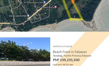 Beach Front in Palawan
