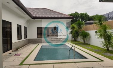 3- Bedroom Bungalow House with Swimming Pool for RENT in Angeles City Pampanga