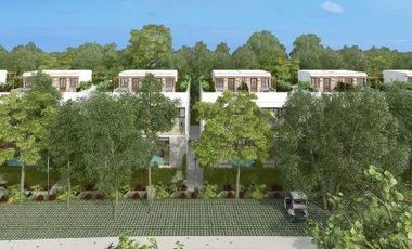 CASA TIPO CHALET EN PREVENTA EN TULUM, QUINTANA ROO, BAHÍA PRÍNCIPE, EXCLUSIVIDAD E INVERSIÓN