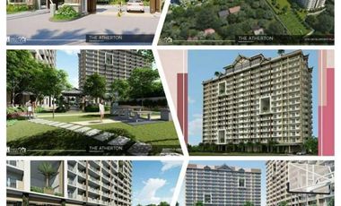 For Sale 2 bedroom Condo unit in Paranaque The Atherton RFO near Airport Solaire