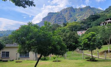 Casa en venta en Tepoztlán Morelos, con vista panorámica