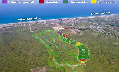 Lote de 1074,55 m2 de oferta en manglaralto