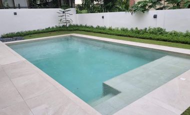 Ayala Alabang 4 Bedroom Brand New House with Pool for Rent in Alabang Muntinlupa