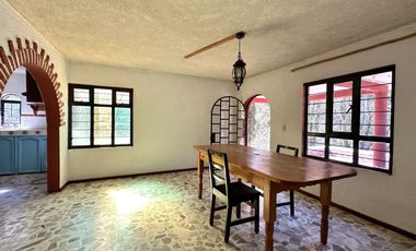 Casa en renta Campestre 3 habitaciones gran terreno San Pedro Patzcuaro Michoacan