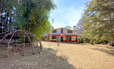 Casa en renta Campestre 3 habitaciones gran terreno San Pedro Patzcuaro Michoacan