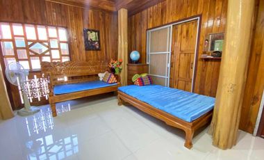 ขายบ้านพร้อมที่ดินสวย เป็นบ้านไม้สัก 2 ชั้น  อ.เมือง  จ.แพร่