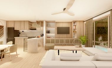 Buenísimos precios en Aldea Zama para estos departamentos