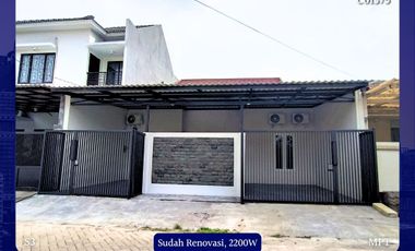 Rumah Rungkut Mapan Barat Baru Renovasi Terawat Siap Huni SHM Bisa KPR Murah Langka dkt Rungkut Asri Rungkut Madya MERR Surabaya Timur