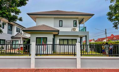 House for sale, 88/135, well decorated,  Baan Bunyakorn Lake Park, Rangsit, Khlong 6