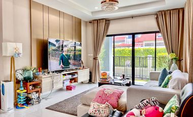House for sale, 88/135, well decorated,  Baan Bunyakorn Lake Park, Rangsit, Khlong 6