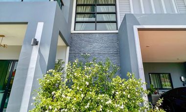 House for sale, 88/135, well decorated,  Baan Bunyakorn Lake Park, Rangsit, Khlong 6