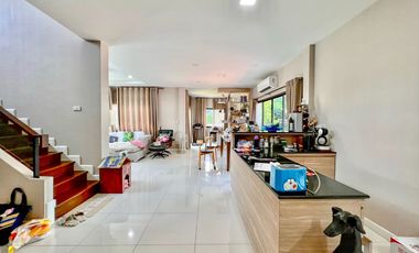 House for sale, 88/135, well decorated,  Baan Bunyakorn Lake Park, Rangsit, Khlong 6