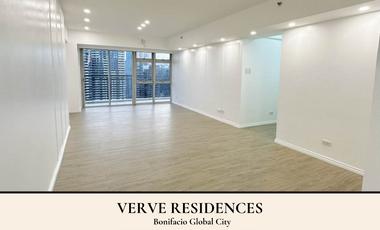 Upgraded 3 Bedroom Unit for Sale in Verve Residences - Tower 1, BGC