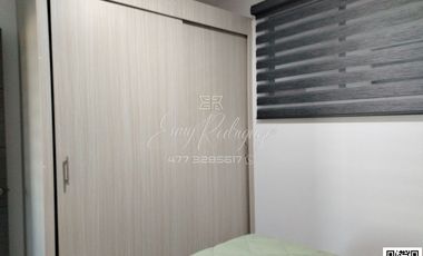 DEPARTAMENTO EN RENTA, AMUEBLADO. FRACC. CAPITTALA, León,Gto; SALIDA A SILAO, 2 REC. 2 BAÑOS