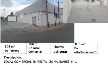 Local Comercial inmejorable ubicación Juárez Nuevo León