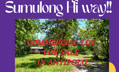 Commercial Lots Along Sumulong Hi way Antipolo For Sale