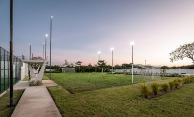 Terrenos Residenciales en venta a minutos de Mérida y Puerto Progreso, con excelentes amenidades
