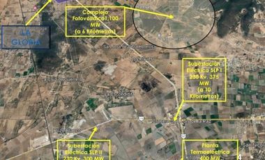 Venta Terreno Industrial 145has San Luis De La Paz Guanajuato