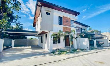 SEMI FURNISHED BRAND NEW TWO STOREY HOUSE WITH 3 SPACIOUS BEDROOMS FOR RENT